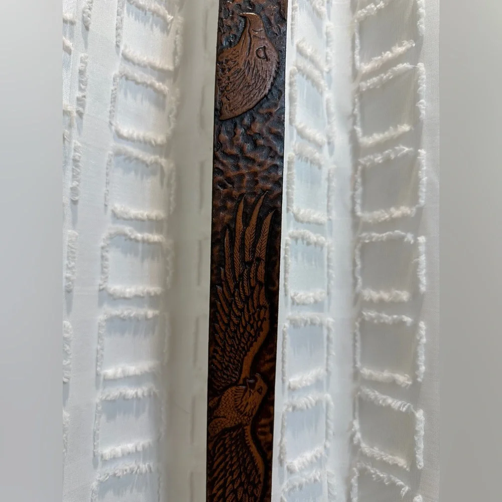 Boys Leather Western Belt